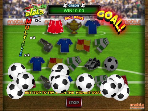 Скриншот из игры Super Footy Slots - 4