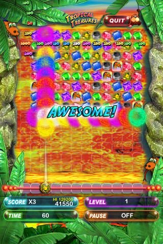 Скриншот из игры Tropical Treasures Pocket Edition - 1