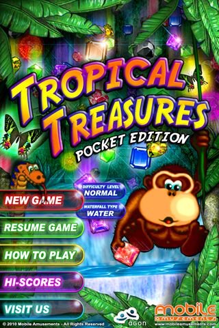Скриншот из игры Tropical Treasures Pocket Edition - 2