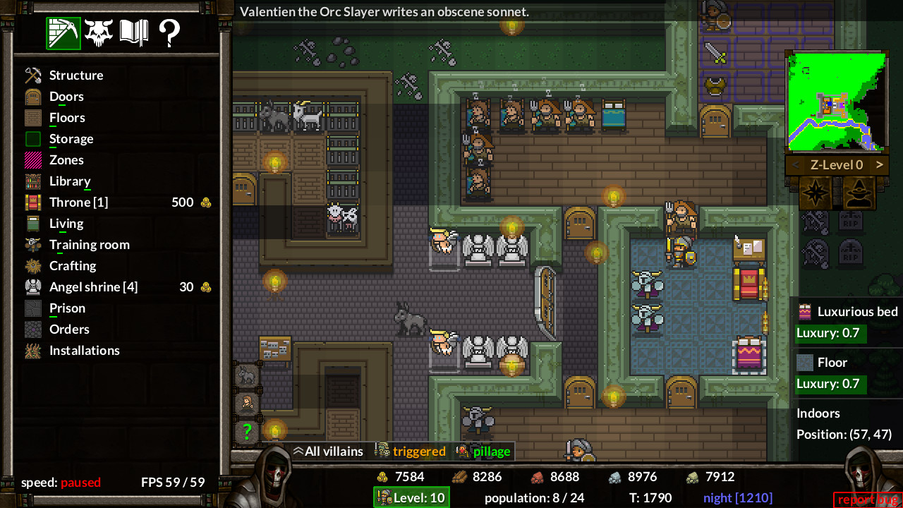 Скриншот из игры KeeperRL - 9