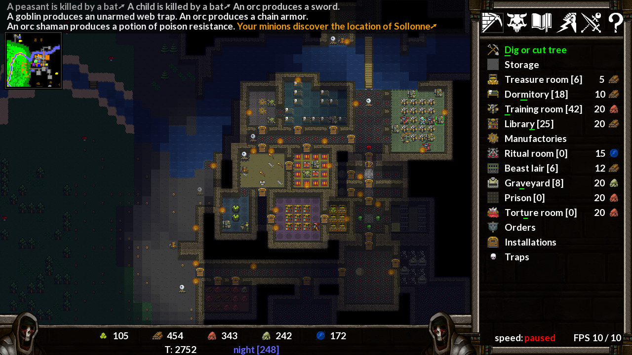 Скриншот из игры KeeperRL - 28