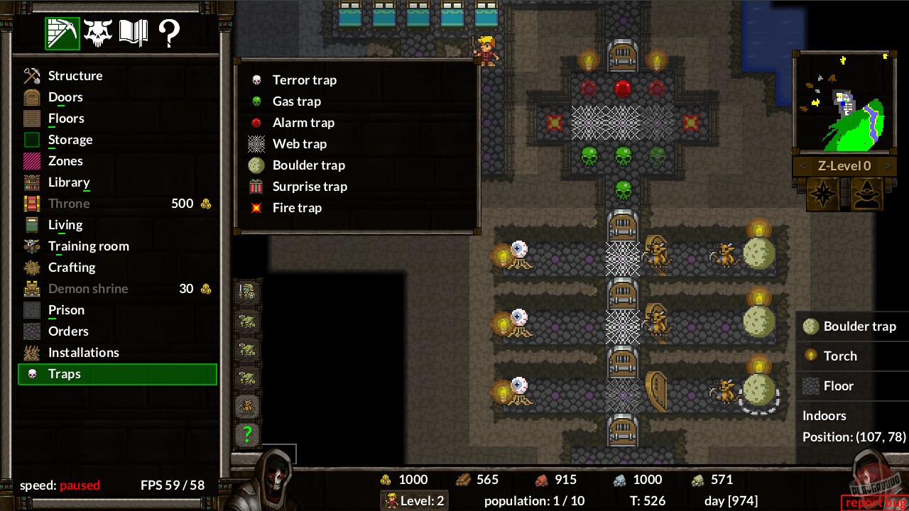 Скриншот из игры KeeperRL - 20