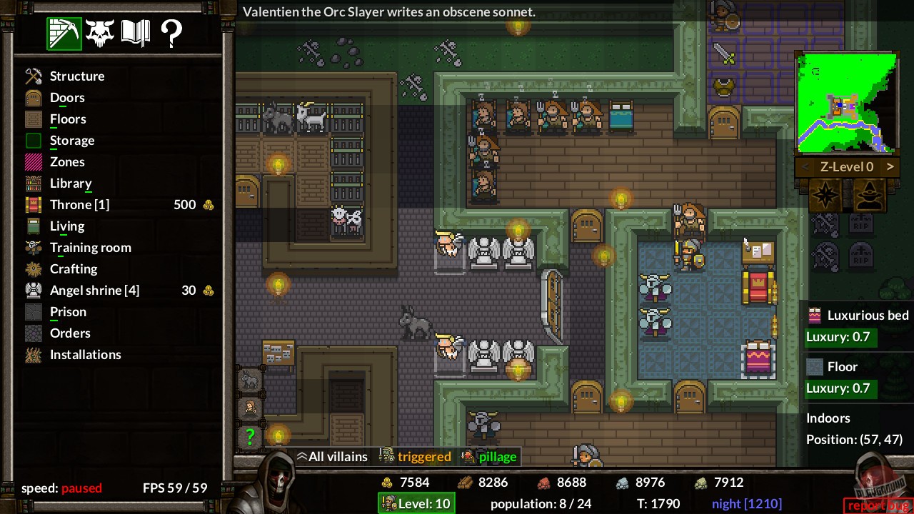 Скриншот из игры KeeperRL - 10