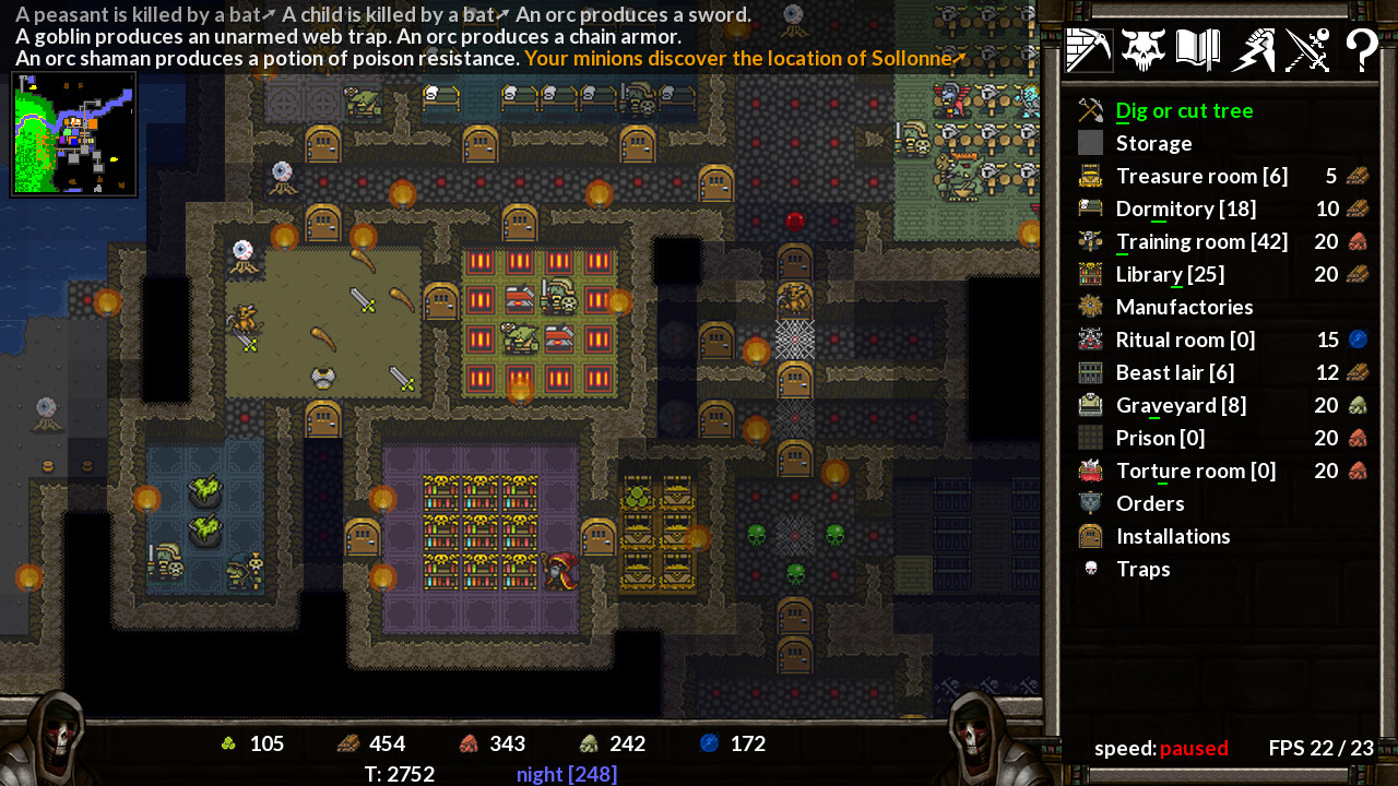 Скриншот из игры KeeperRL - 15