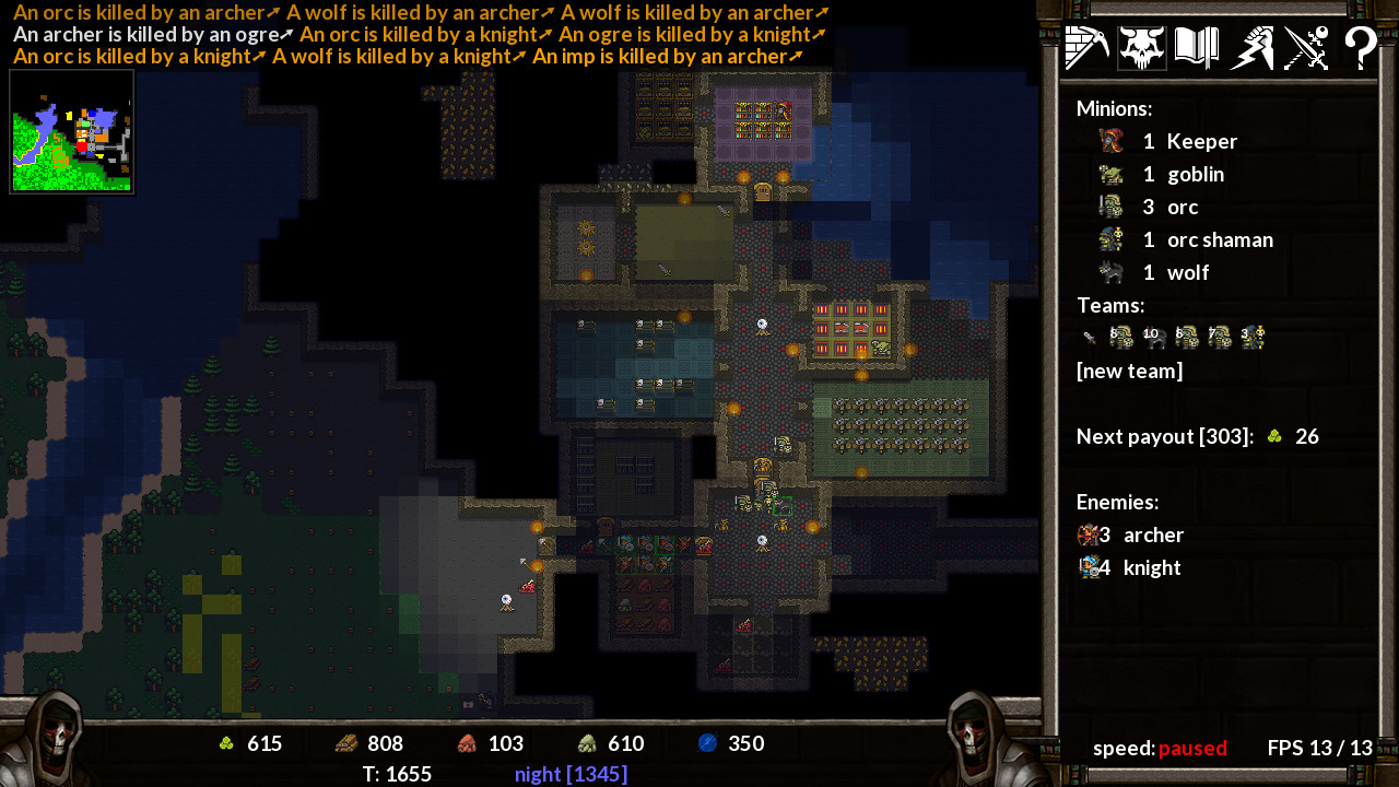 Скриншот из игры KeeperRL - 11