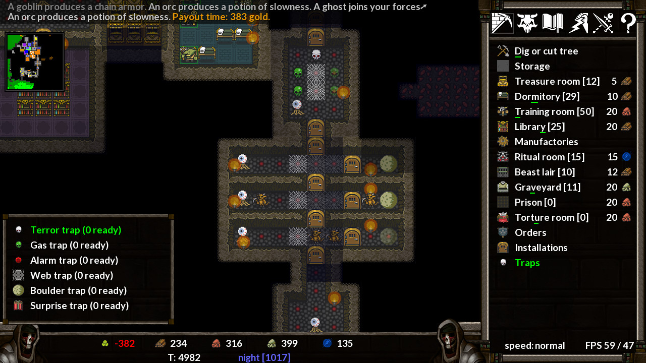 Скриншот из игры KeeperRL - 31