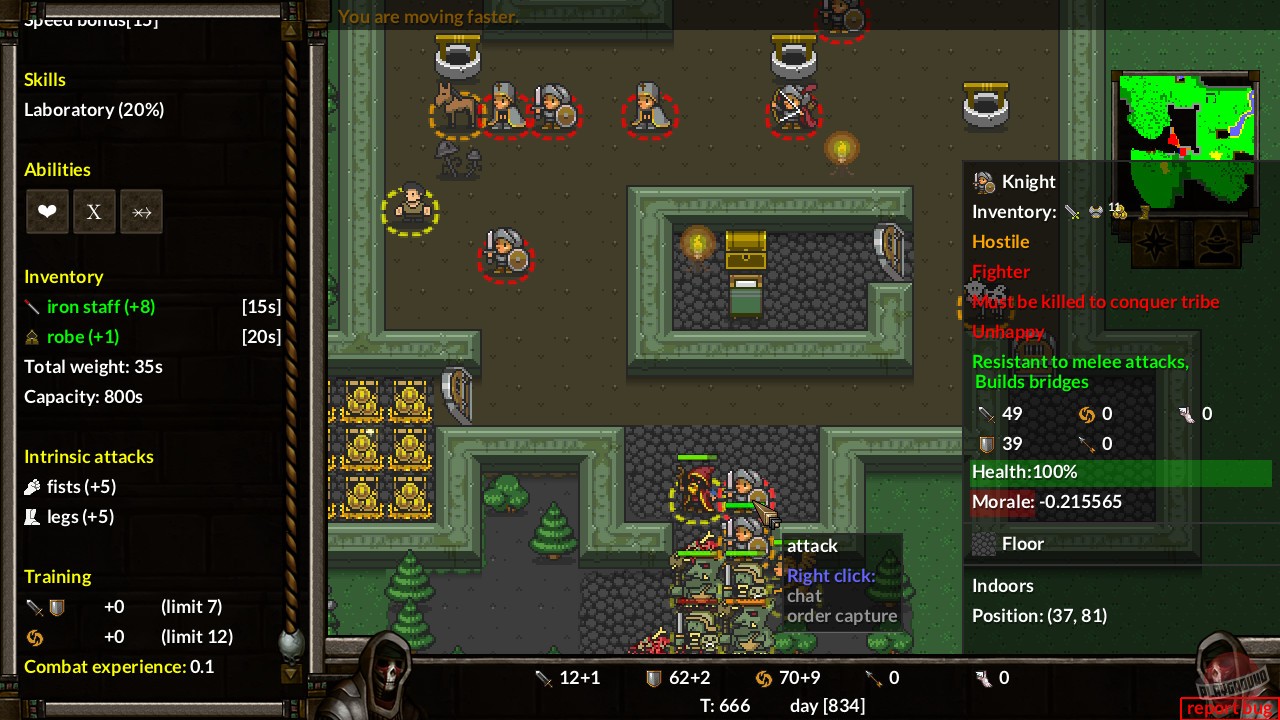 Скриншот из игры KeeperRL - 30