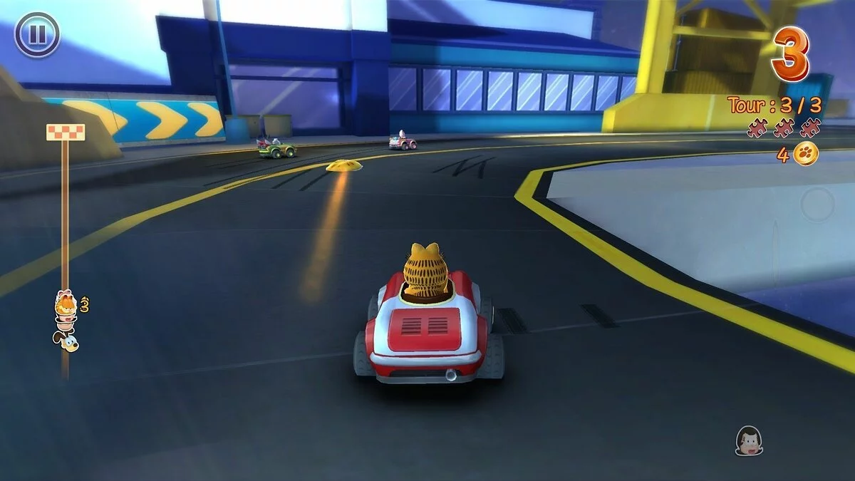Скриншот из игры Garfield Kart - 26