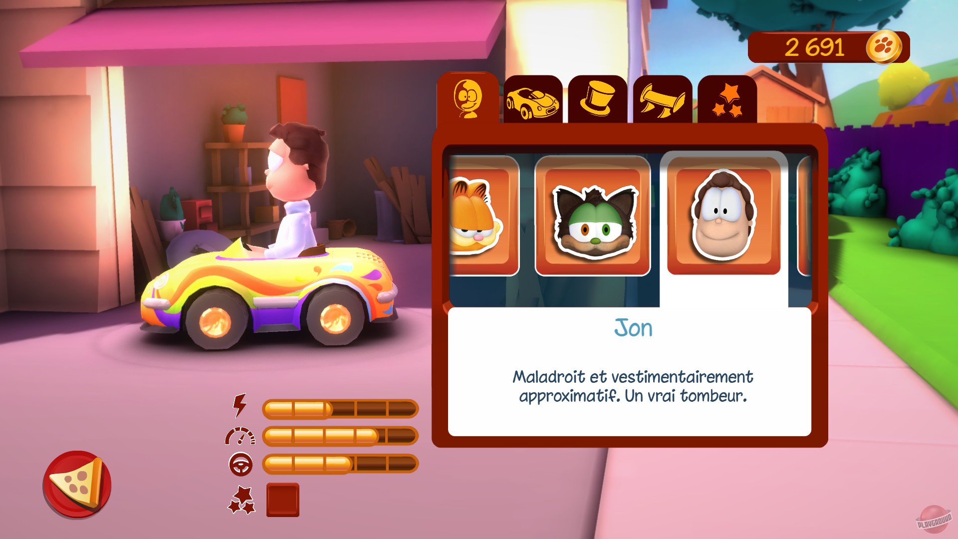 Скриншот из игры Garfield Kart - 33