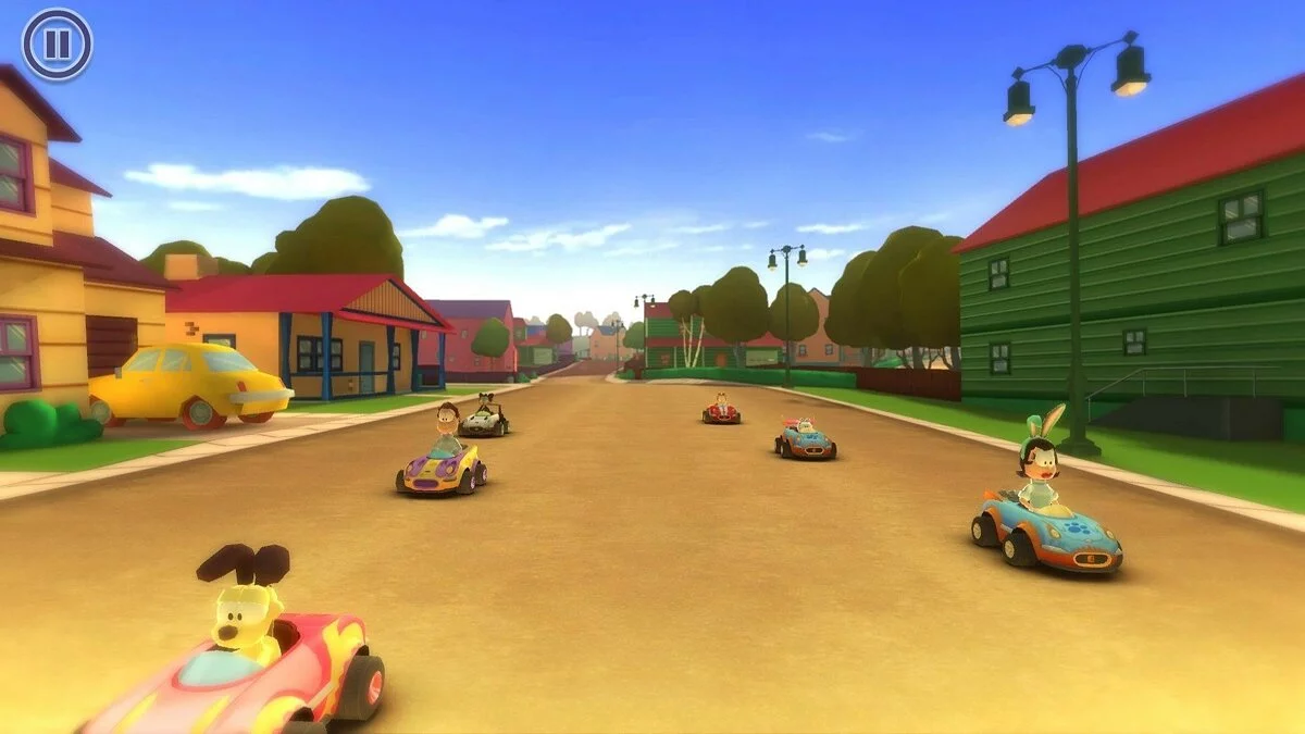 Скриншот из игры Garfield Kart - 7