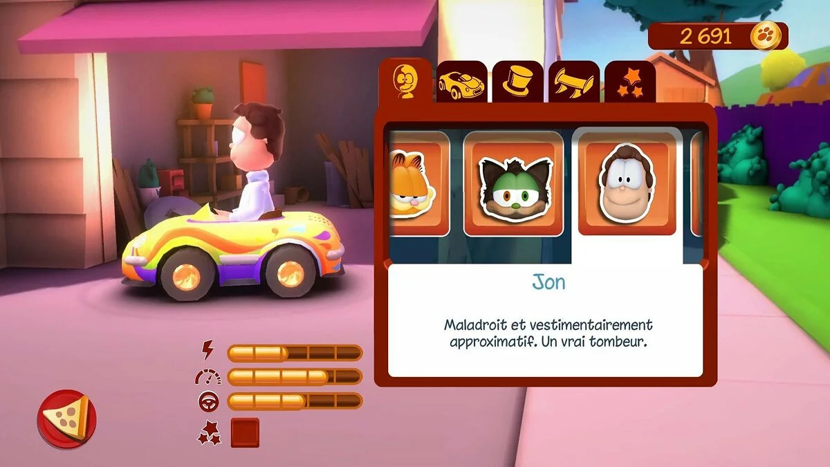 Скриншот из игры Garfield Kart - 15