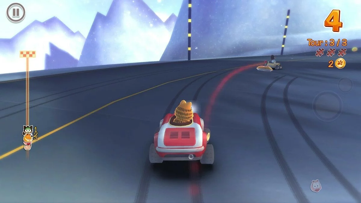 Скриншот из игры Garfield Kart - 3