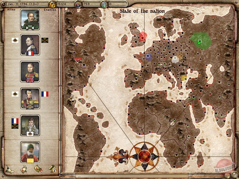 Скриншот из игры War and Peace: 1796–1815 - 2