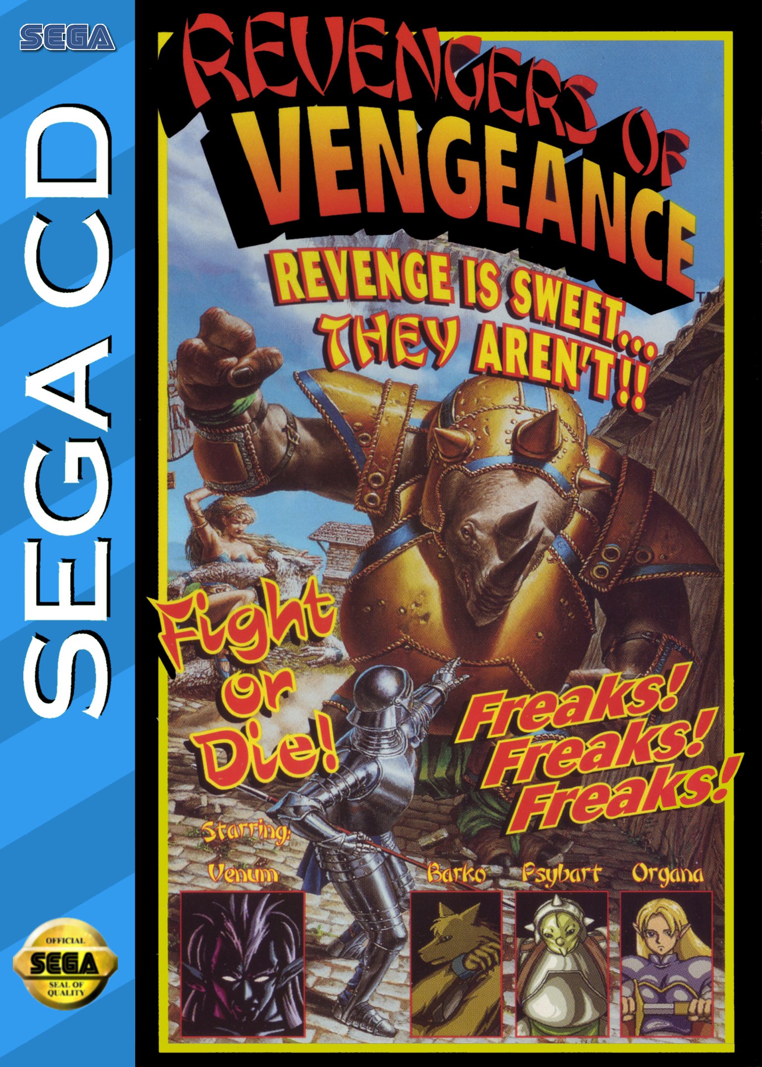 Обложка игры Revengers of Vengeance