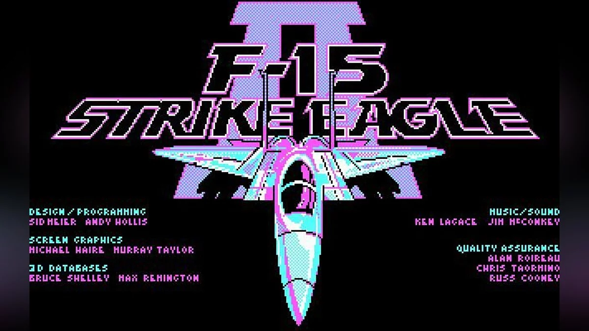 Скриншот из игры F-15 Strike Eagle 2 - 1