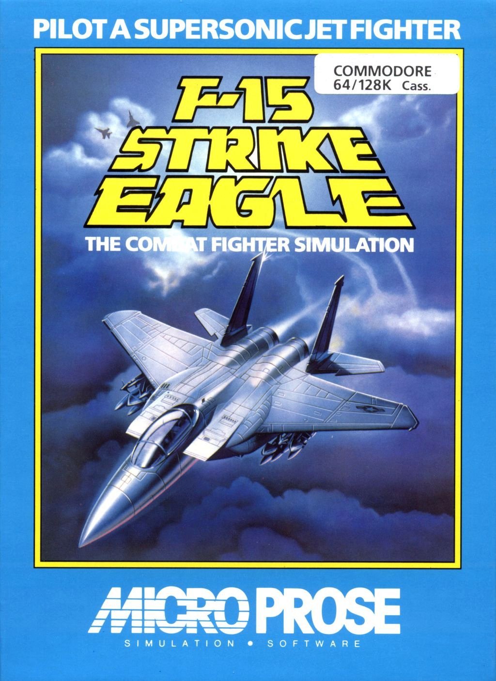 Обложка игры F-15 Strike Eagle