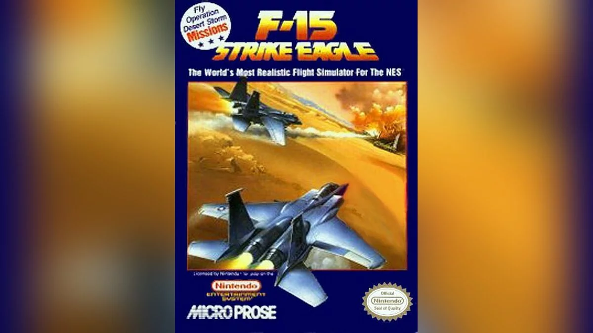 Скриншот из игры F-15 Strike Eagle - 9