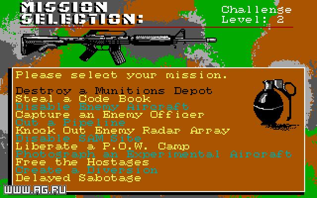 Скриншот из игры Airborne Ranger - 20