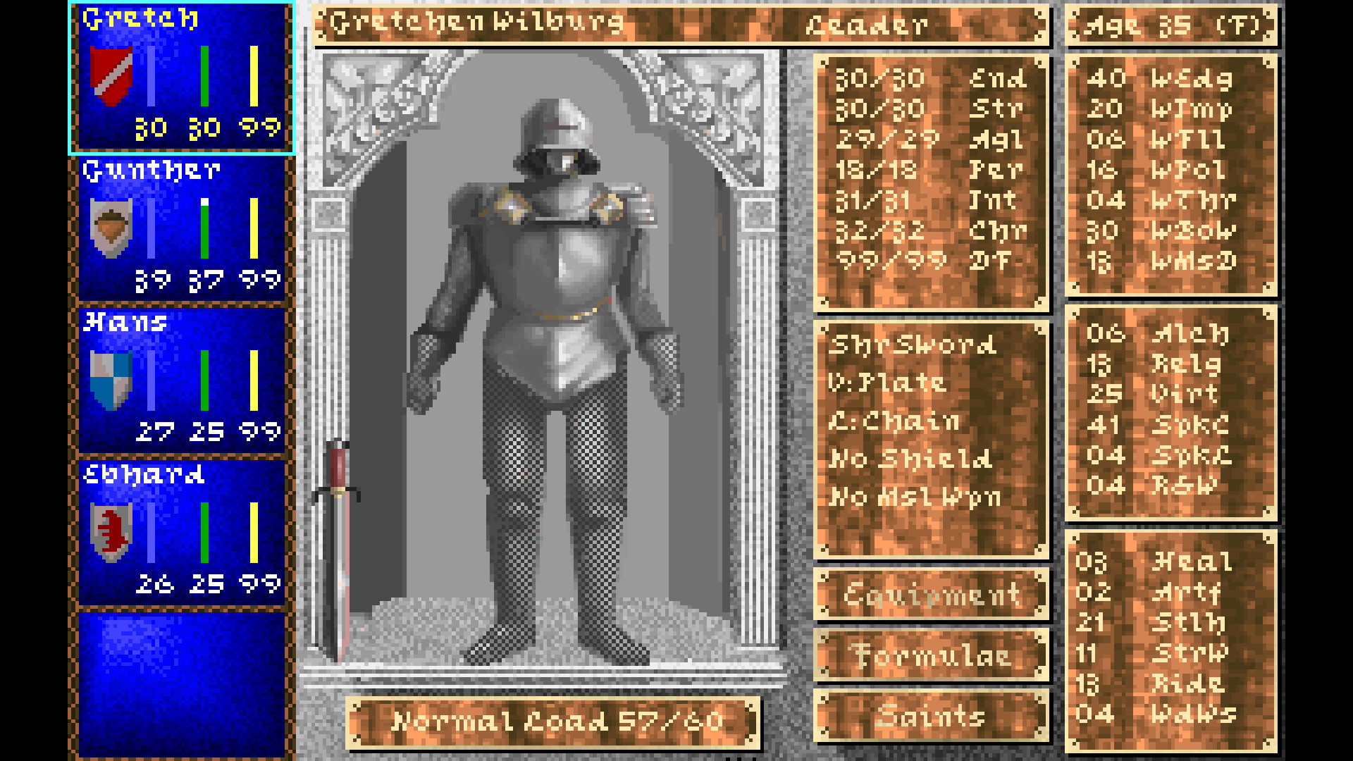 Скриншот из игры Darklands - 73