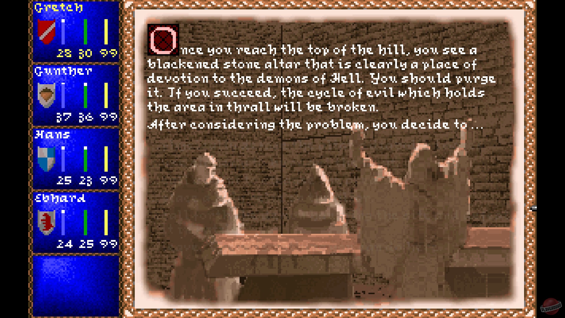 Скриншот из игры Darklands - 21