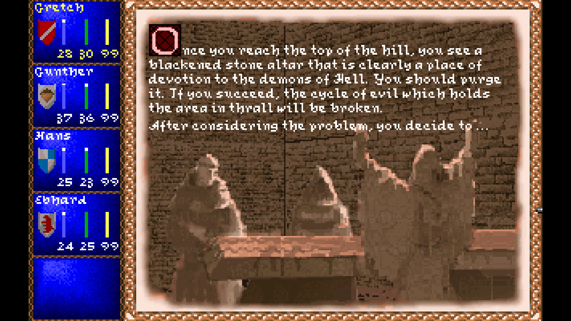 Скриншот из игры Darklands - 26