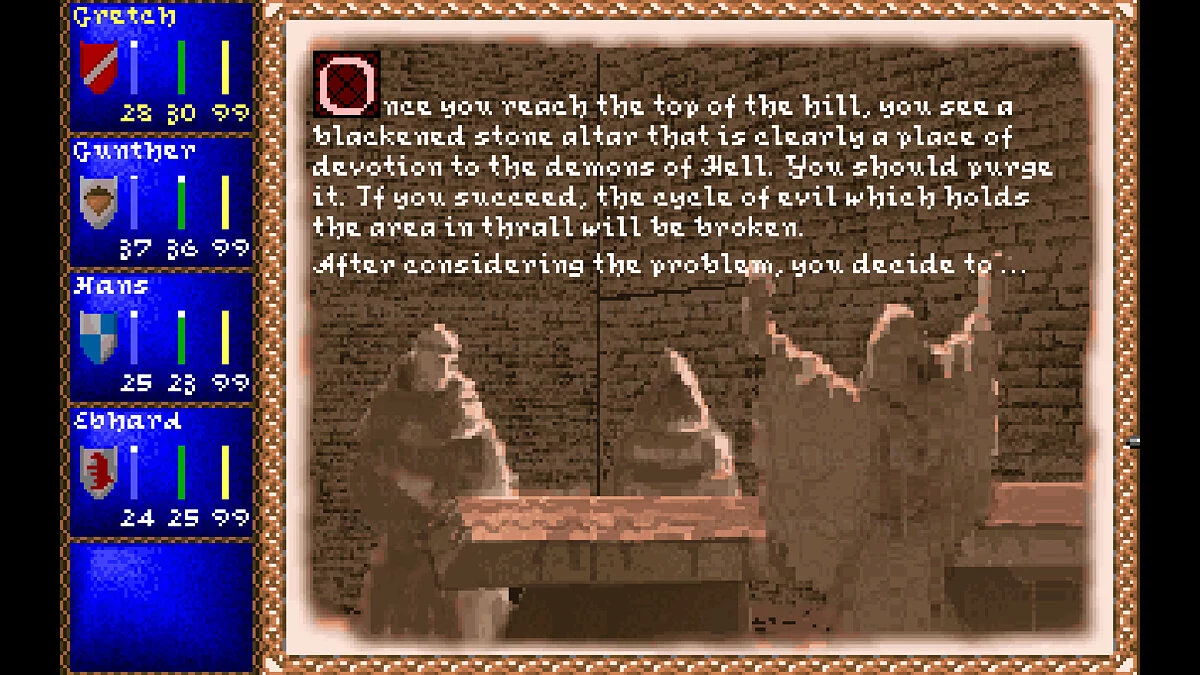Скриншот из игры Darklands - 29