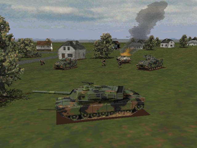 Скриншот из игры M1 Tank Platoon 2 - 3
