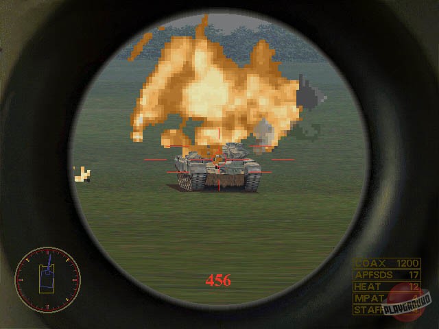 Скриншот из игры M1 Tank Platoon 2 - 4