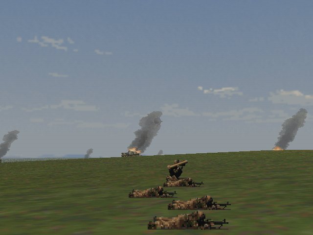 Скриншот из игры M1 Tank Platoon 2 - 25