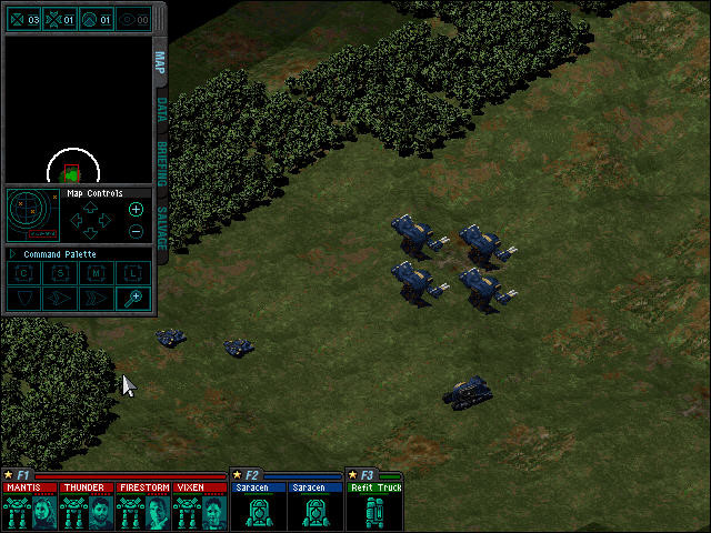 Скриншот из игры Mech Commander - 10