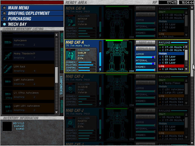 Скриншот из игры Mech Commander - 16