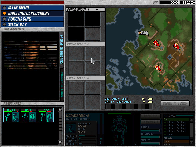 Скриншот из игры Mech Commander - 33