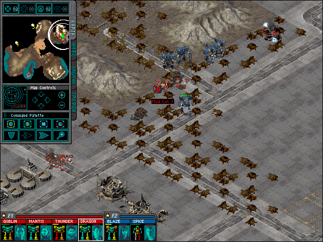 Скриншот из игры Mech Commander - 8