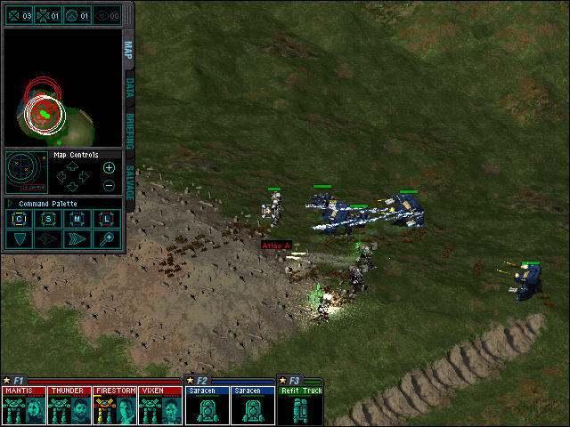 Скриншот из игры Mech Commander - 34