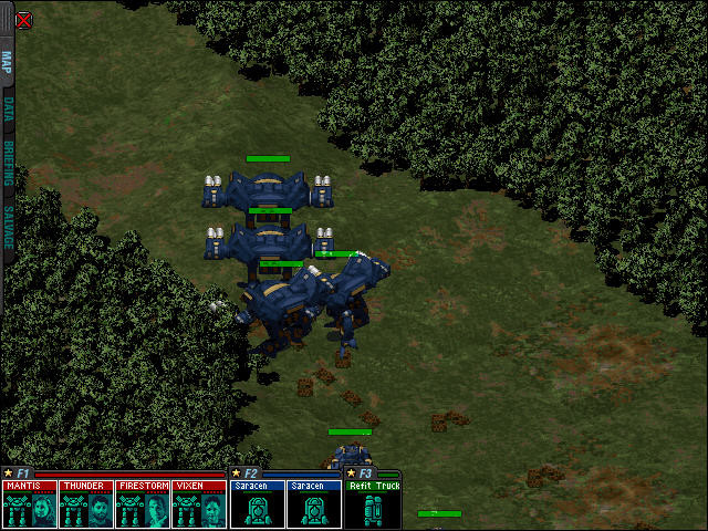 Скриншот из игры Mech Commander - 32