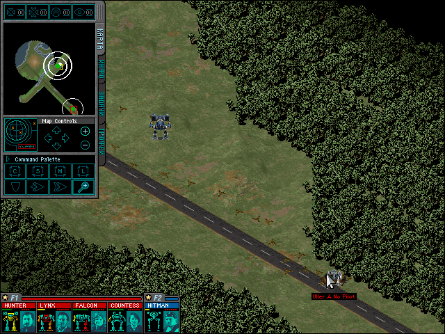 Скриншот из игры Mech Commander - 9