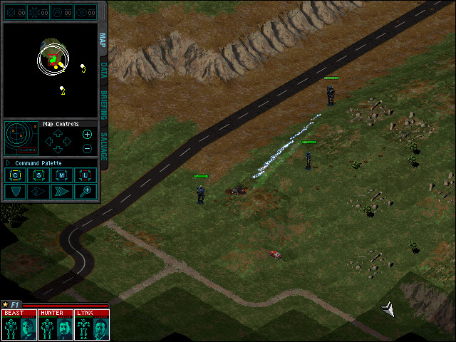 Скриншот из игры Mech Commander - 6