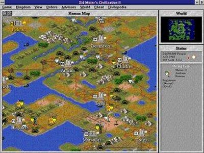 Скриншот из игры Sid Meier's Civilization 2 - 1