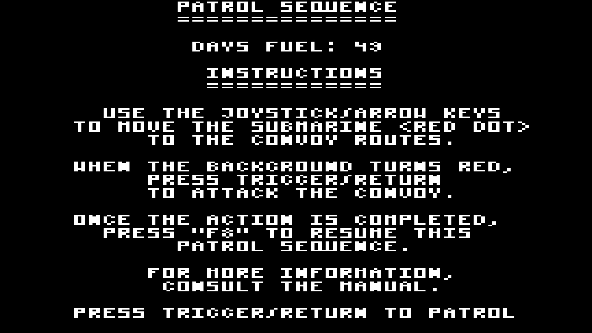 Скриншот из игры Silent Service - 19
