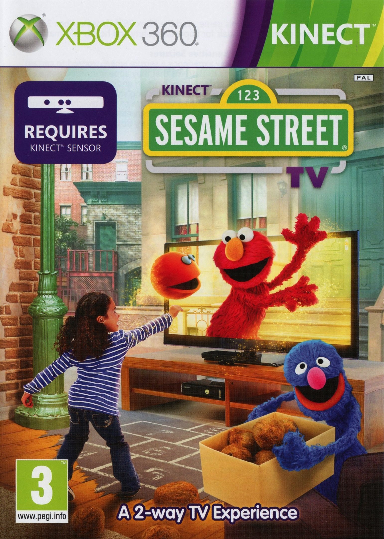 Обложка игры Kinect Sesame Street TV