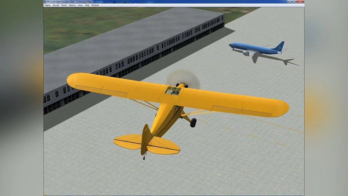 Скриншот из игры Microsoft Flight Simulator 2004: A Century of Flight - 11