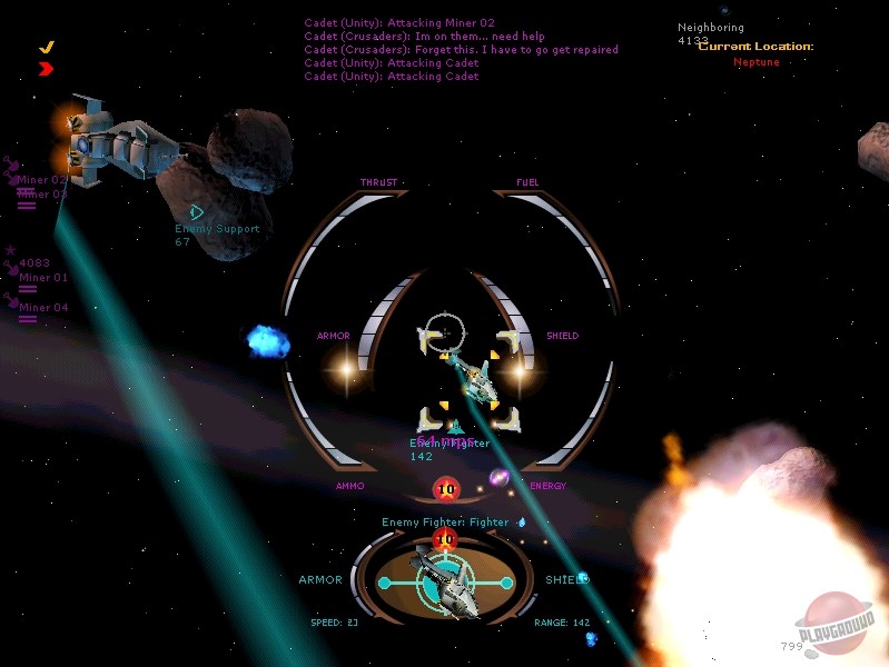 Скриншот из игры Allegiance - 9