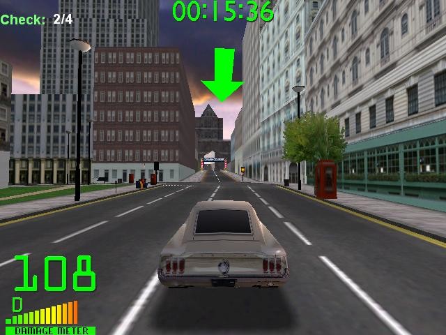 Скриншот из игры Midtown Madness 2 - 18