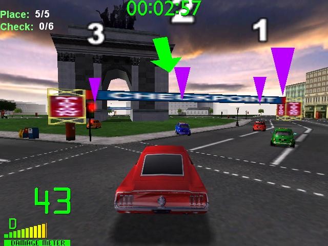 Скриншот из игры Midtown Madness 2 - 23
