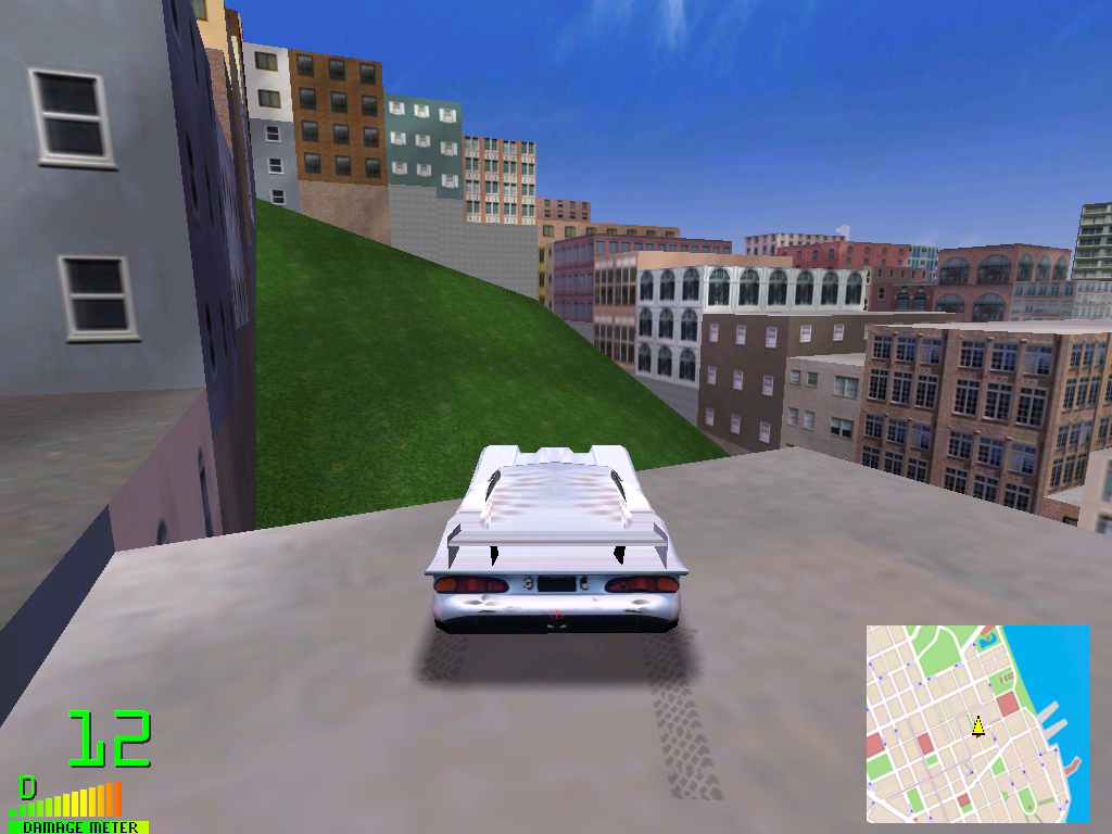 Скриншот из игры Midtown Madness 2 - 35