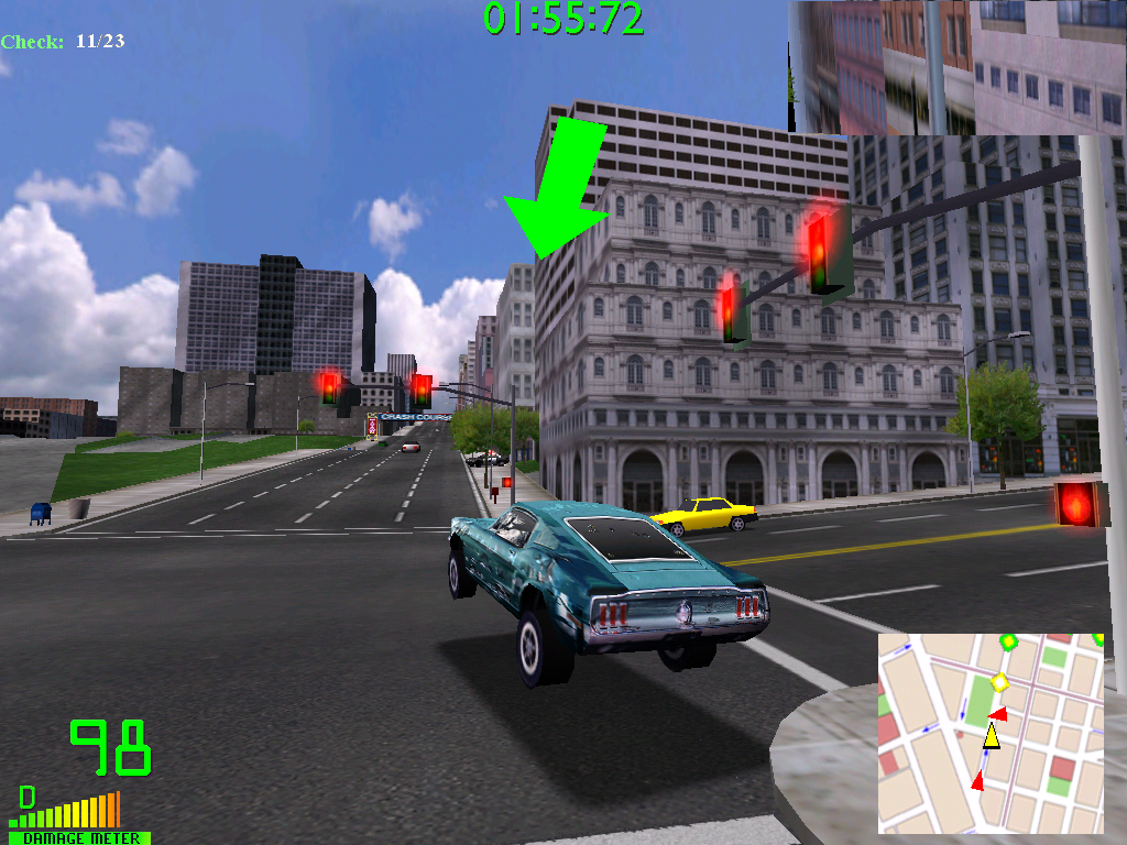 Скриншот из игры Midtown Madness 2 - 44