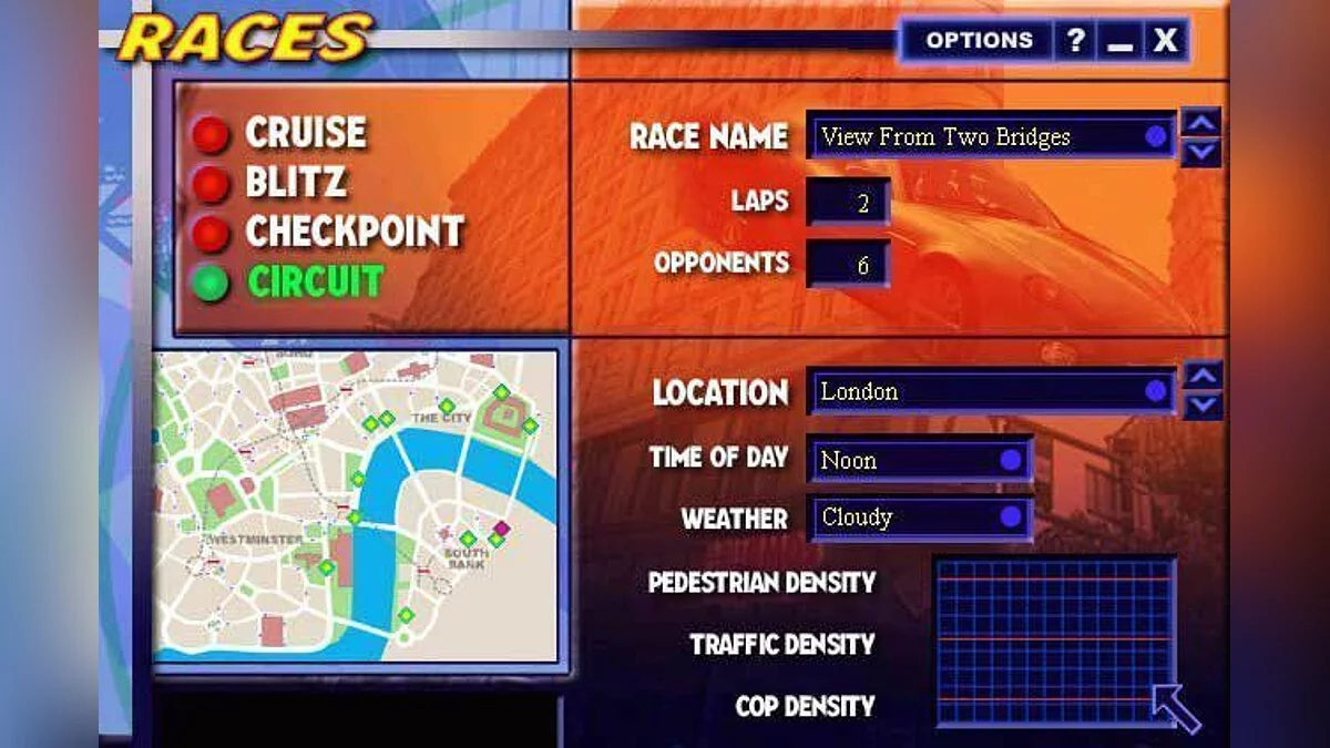 Скриншот из игры Midtown Madness 2 - 32