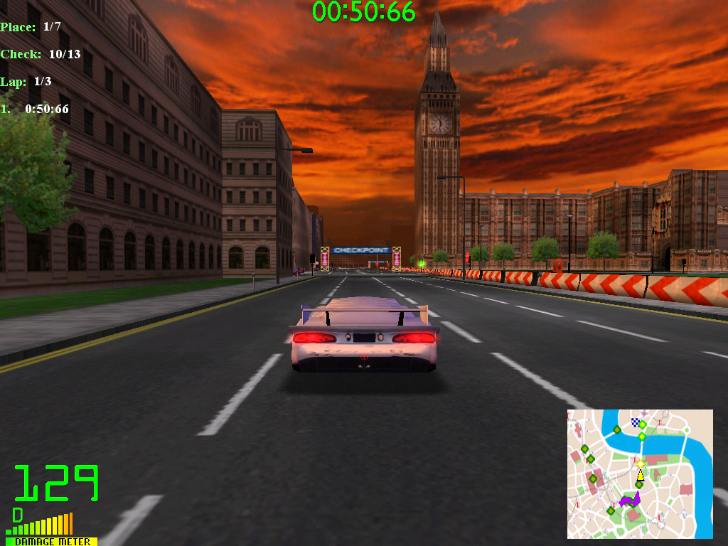 Скриншот из игры Midtown Madness 2 - 36