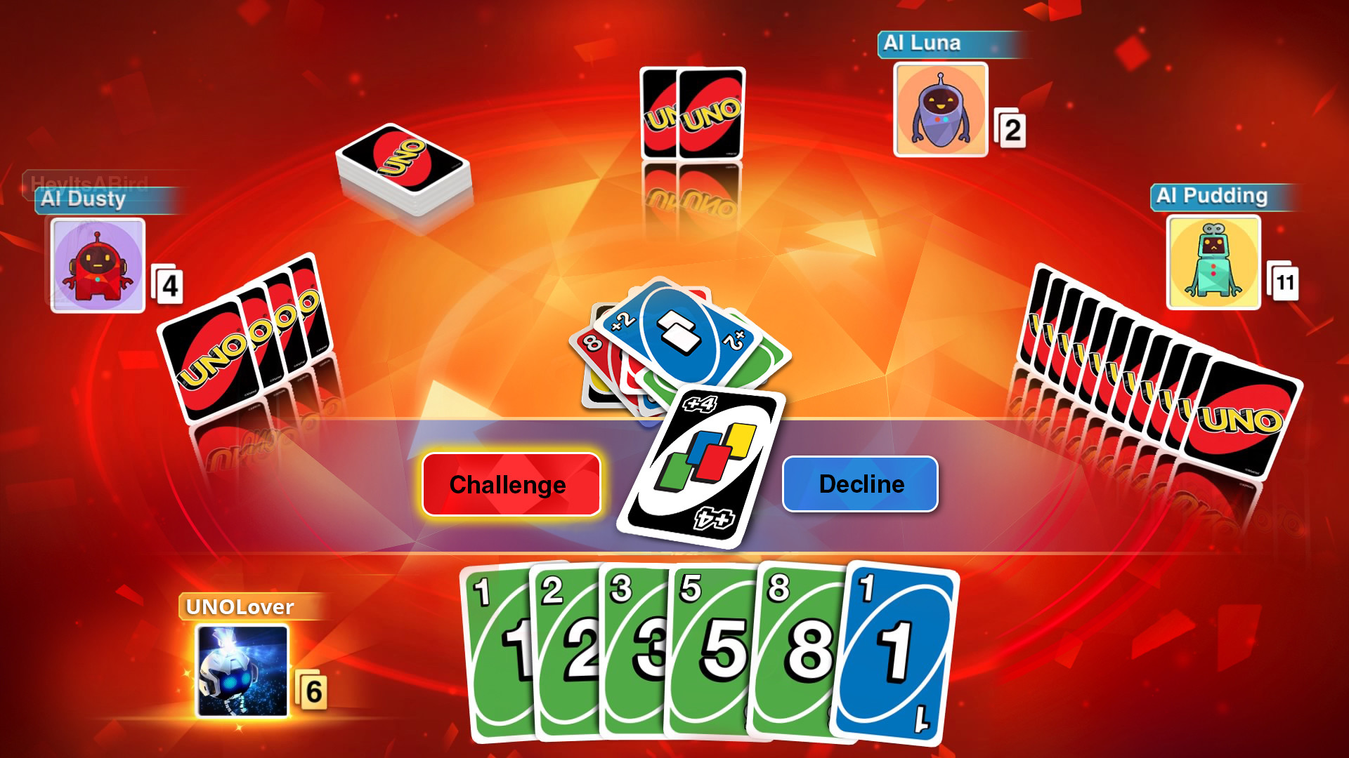 Скриншот из игры UNO - 26