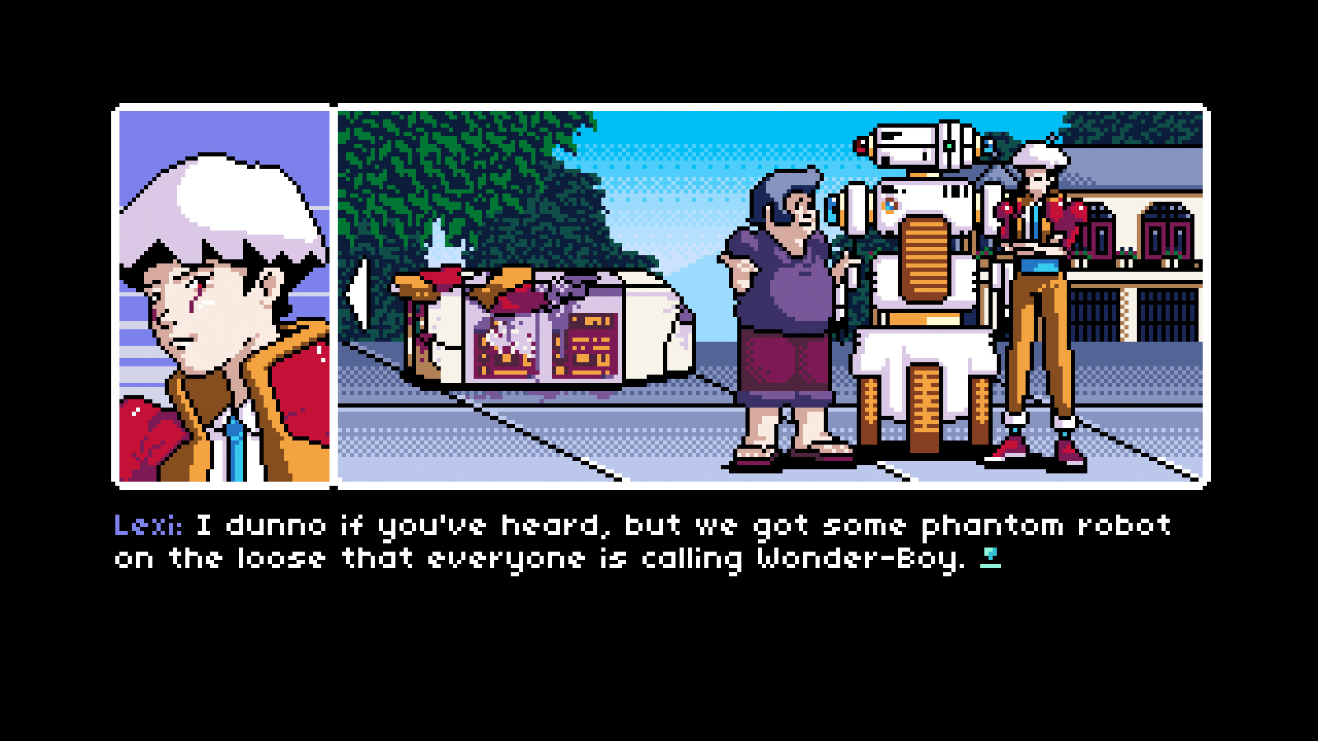 Скриншот из игры 2064: Read Only Memories - 10